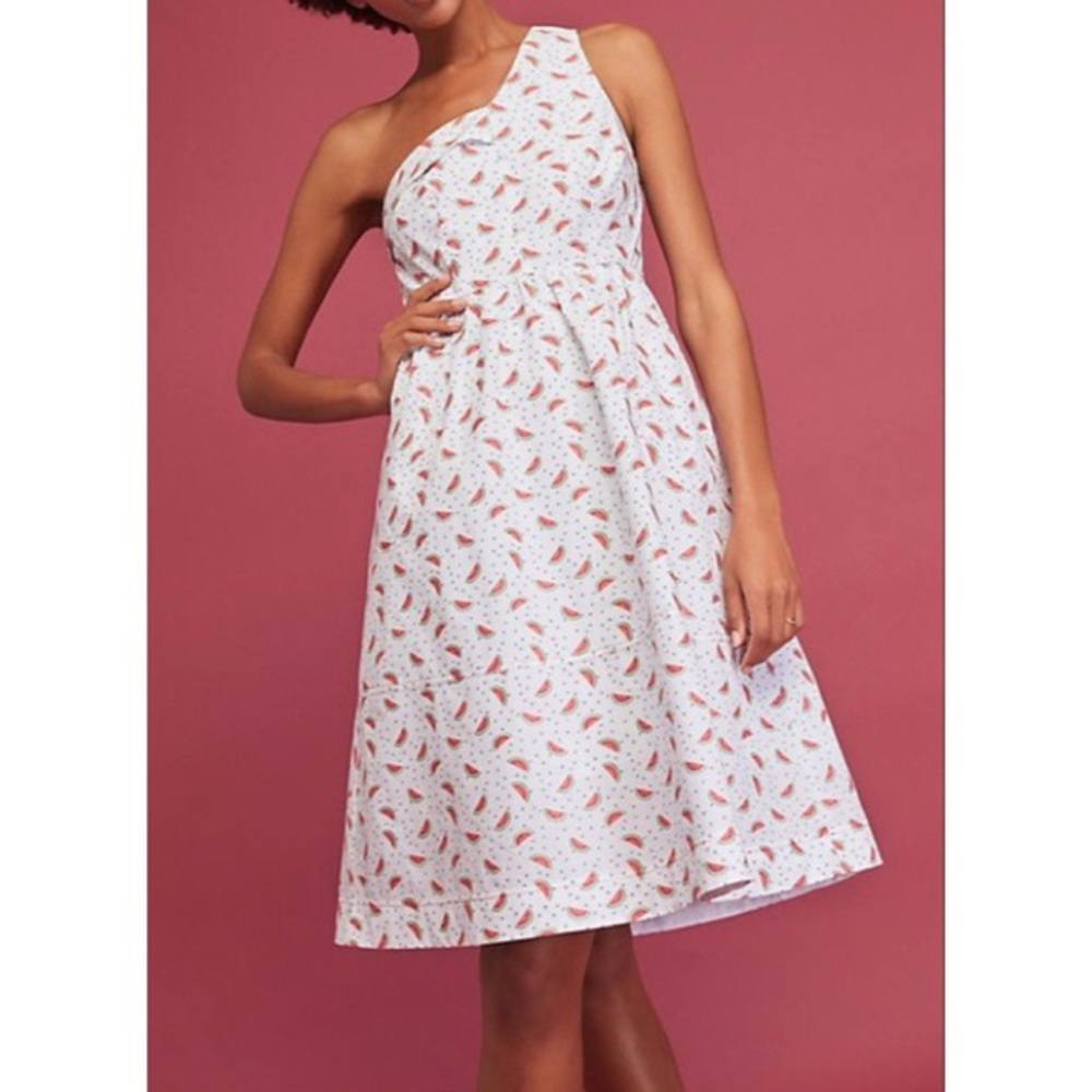 🅰️nthropologie HD In Paris Watermelon Dress